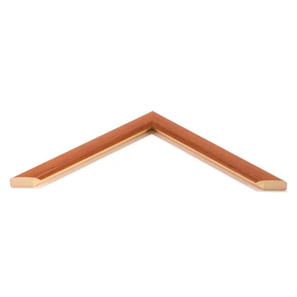 Holz Bilderrahmen Embankment 10x10 cm | Braun | Normalglas (2 mm)