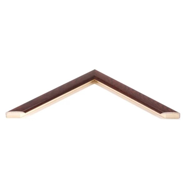 Holz Bilderrahmen Embankment 10x10 cm | Wenge | Normalglas (2 mm)