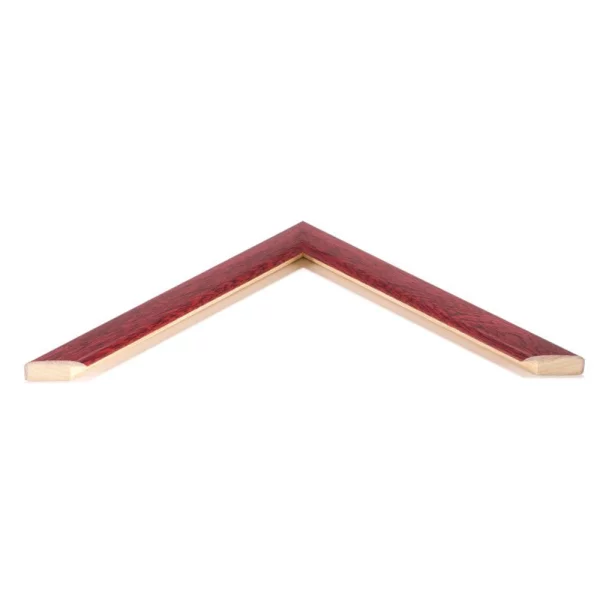 Cadre en bois sur mesure Embankment acajou | verre standard (2 mm)