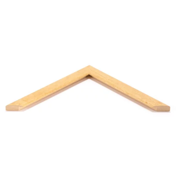 Cadre en bois sur mesure Embankment naturel | verre standard (2 mm)