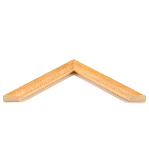 Holz Bilderrahmen High Barnet 10x10 cm | Gelb | Normalglas (2 mm)