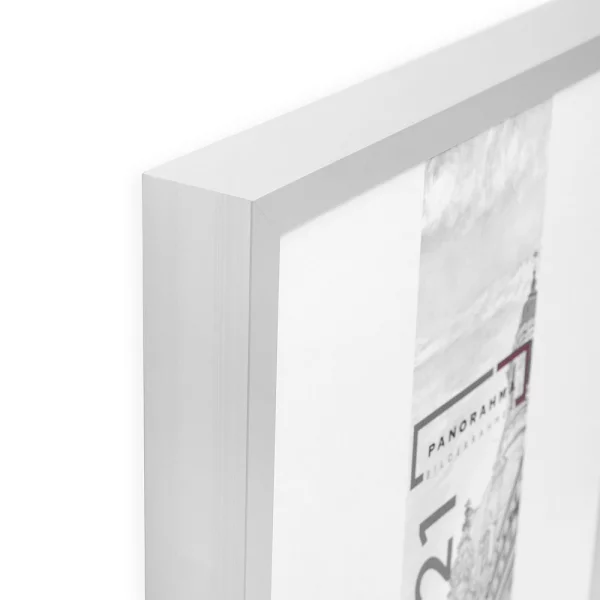 Cadre en aluminium Houston 9x13 cm | argent mat | verre standard (2 mm)