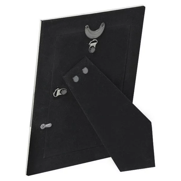 Fotorahmen Rimini mit Passepartout 10x15 cm | Silber | Normalglas (2 mm)