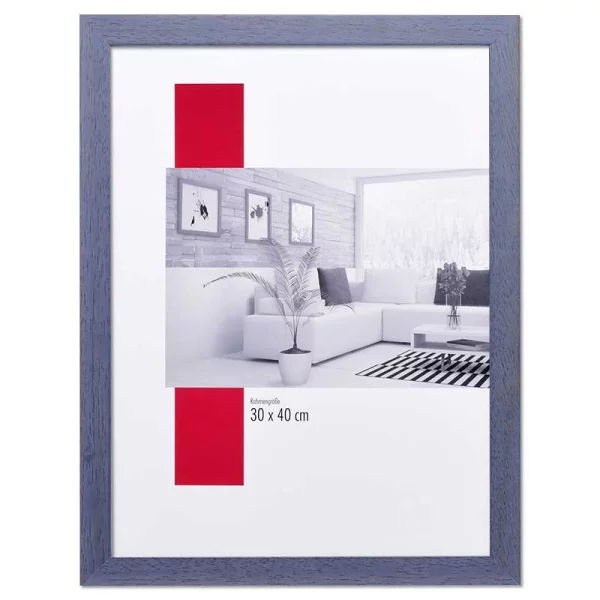 Holz-Bilderrahmen Profil Top Pro 20x20 cm | flieder | Normalglas (2 mm)