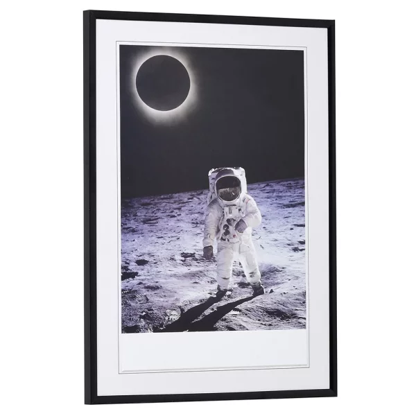 Kunststoff-Bilderrahmen Profil 1200 10x15 cm | schwarz | Normalglas (2 mm)