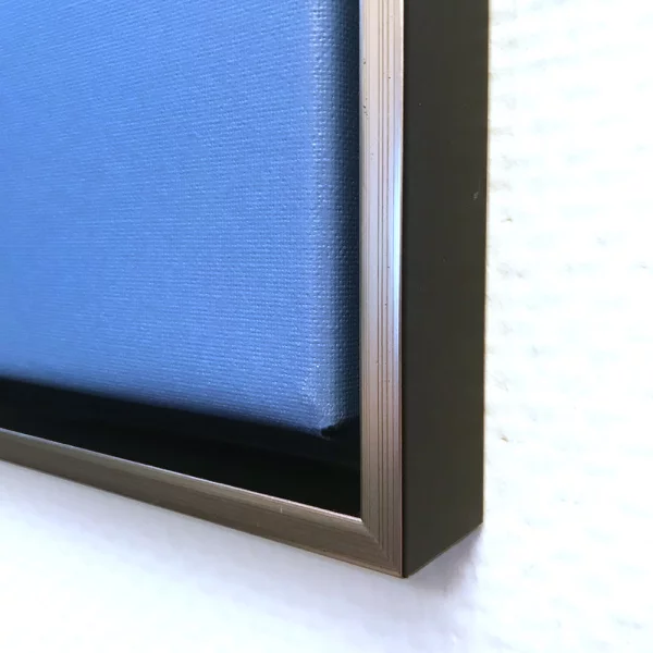 Schattenfugenrahmen Profil 50K, Schwarz 60x70 cm | Schwarz | Leerrahmen (ohne Glas und Rückwand)