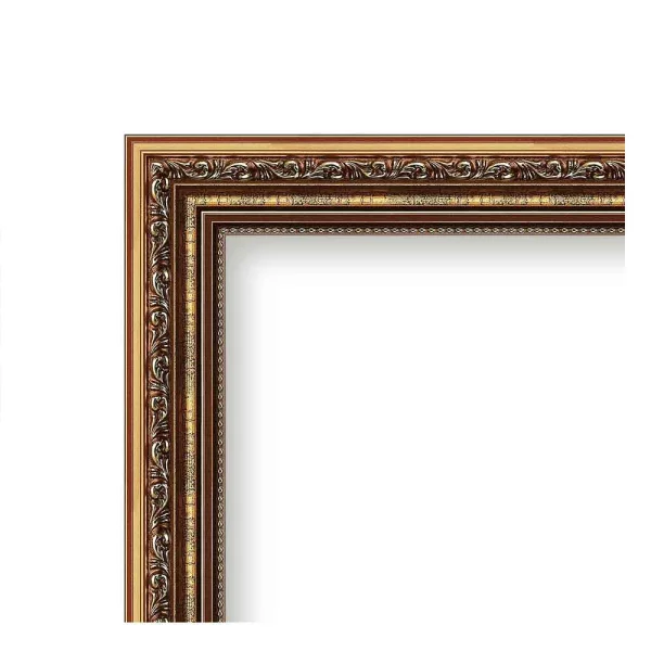 Cadre baroque Helena 15x20 cm | or ancien | verre synthétique (1 mm)