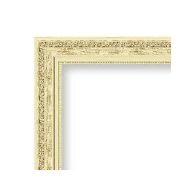 Cadre baroque Helena 15x20 cm | crème | verre synthétique (1 mm)