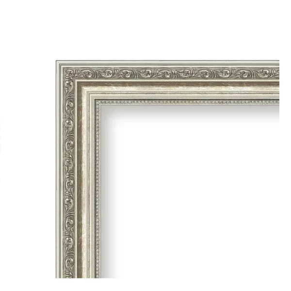 Cadre baroque Helena 15x20 cm | argent | verre synthétique (1 mm)