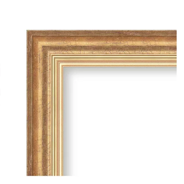 Cadre baroque Olivia 15x20 cm | or ancien | verre synthétique (1 mm)