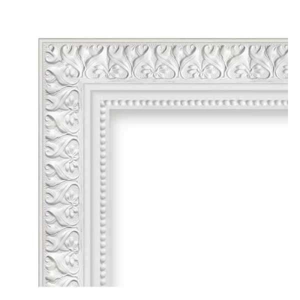 Cadre baroque Maria 15x20 cm | blanc | verre synthétique (1 mm)
