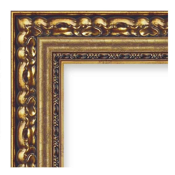 Cadre baroque Josephine 15x20 cm | or ancien | verre synthétique (1 mm)