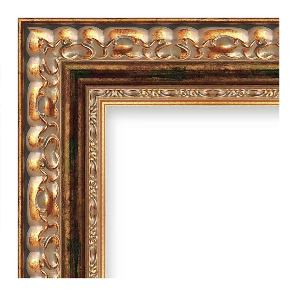 Cadre baroque Josephine 15x20 cm | or mélangé | verre synthétique (1 mm)