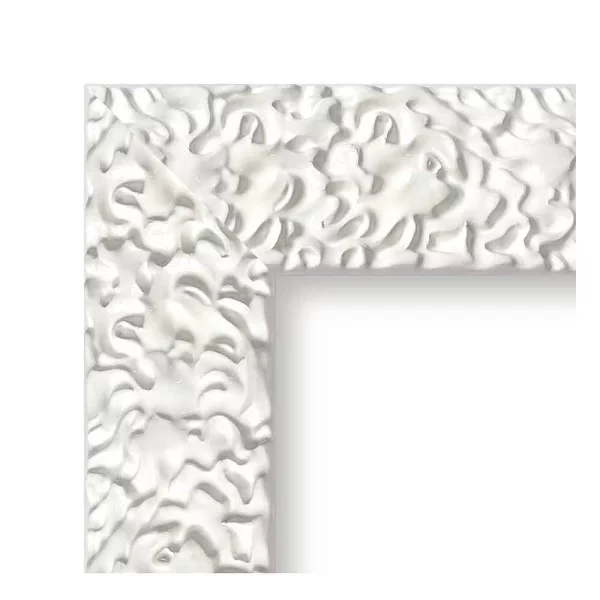 Cadre baroque Julia 15x20 cm | blanc | verre synthétique (1 mm)