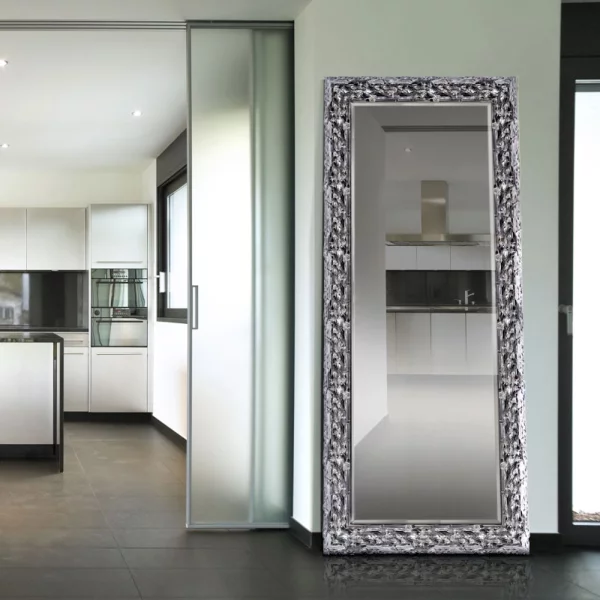 Wandspiegel Julia 40x40 cm | rood | spiegel (2 mm)