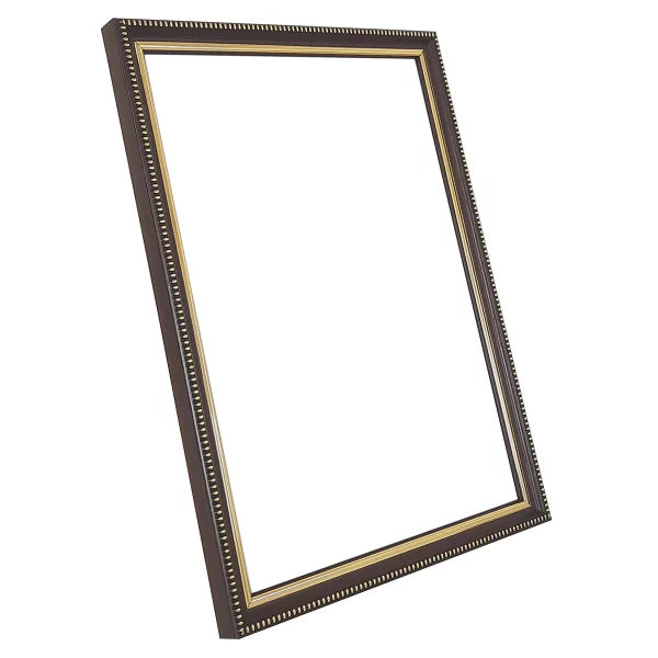 Kunststoff-Bilderrahmen Kansas 21x29,7 cm (A4) | Wenge | Kunstglas (1 mm)