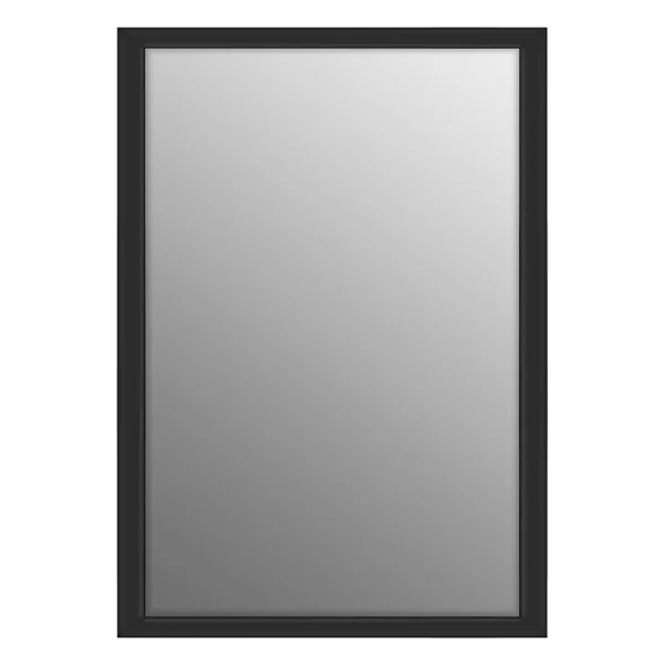 Wandspiegel Katla (MDF) 60x80 cm | Schwarz | Spiegel (2 mm)