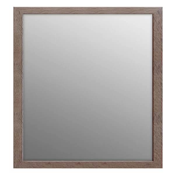 Specchiera Katla (MDF) 40x40 cm | marrone chiaro | Specchio (2 mm)