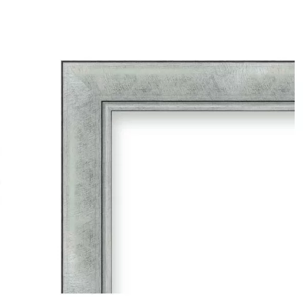 Barock Bilderrahmen Isabel 15x20 cm | silber | Kunstglas (1 mm)