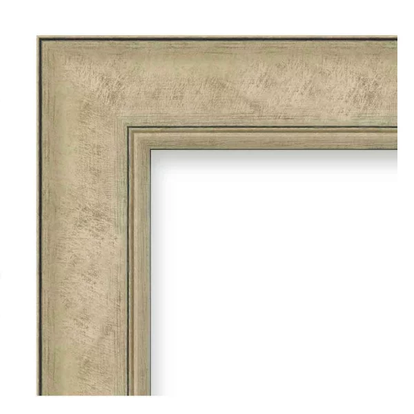 Barock Bilderrahmen Isa 42x59,4 cm (A2) | champagner | Kunstglas (1 mm)