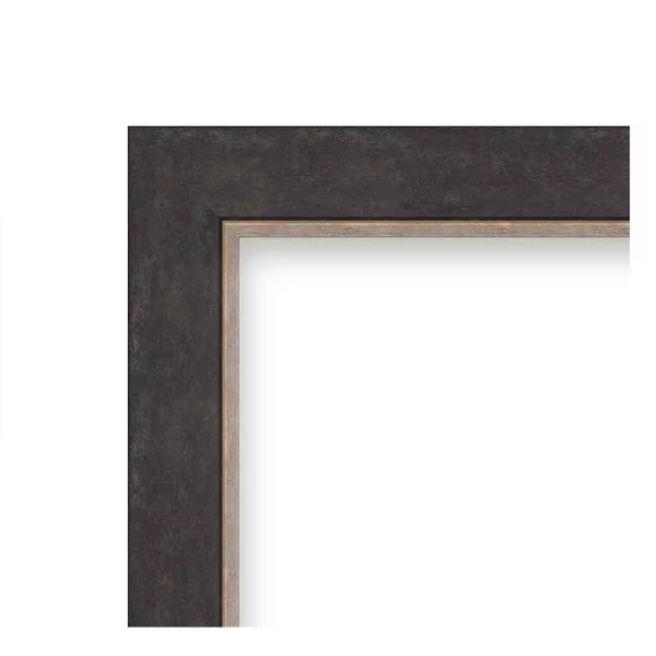 Cadre en bois Georgina 70x90 cm | graphite | verre synthétique (1 mm)