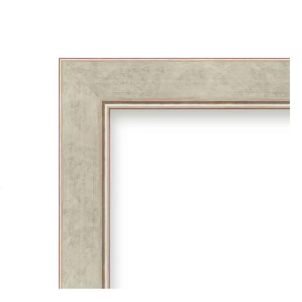 Cadre en bois Georgina 70x90 cm | argent | verre synthétique (1 mm)