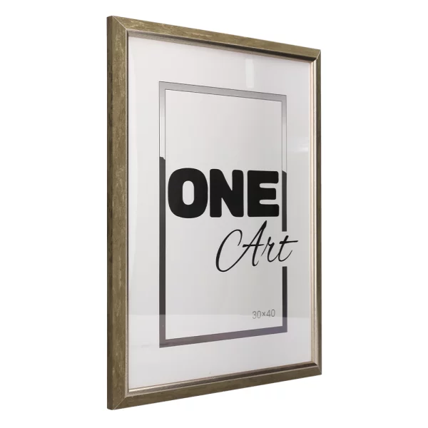 Holz-Bilderrahmen Cecilia 10x15 cm | Natur | Kunstglas (1 mm)