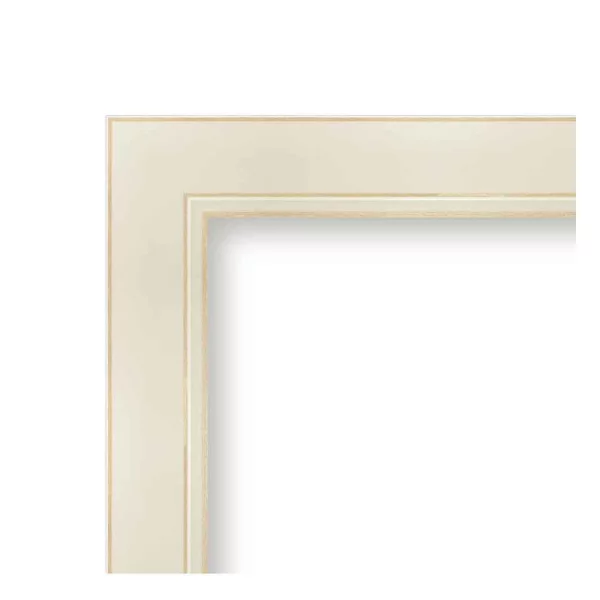 Cadre en bois Adela 15x20 cm | blanc | verre synthétique (1 mm)