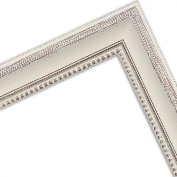 Holz Bilderrahmen Engsle 15x20 cm | Creme | Normalglas (2 mm)