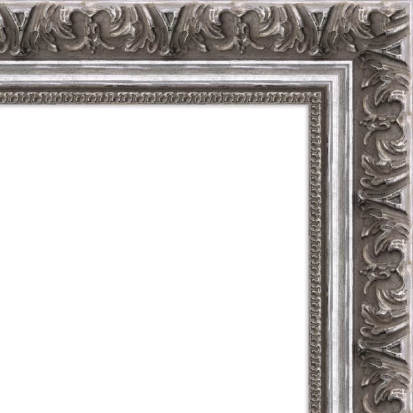 Wandspiegel Bando - Exklusivrahmen 20x30 cm | Silber | Spiegel (2 mm)