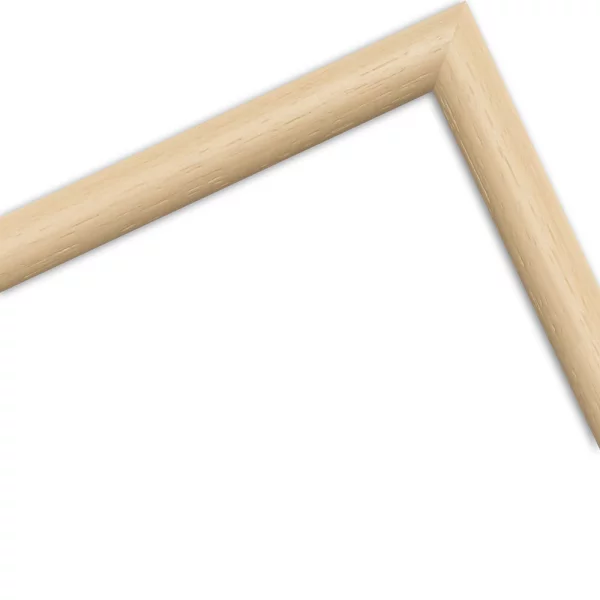 Holz Bilderrahmen Lofoi nach Maß Natur | Normalglas (2 mm)
