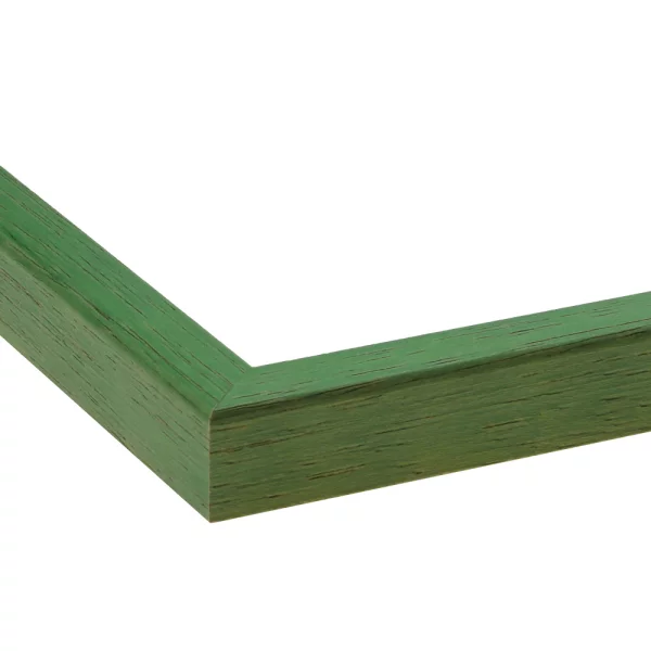 Holz Bilderrahmen Macmac 10x10 cm | Grün | Normalglas (2 mm)