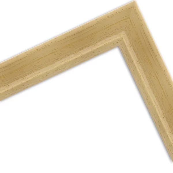 Cadre en bois Tugela sur mesure naturel | verre standard (2 mm)