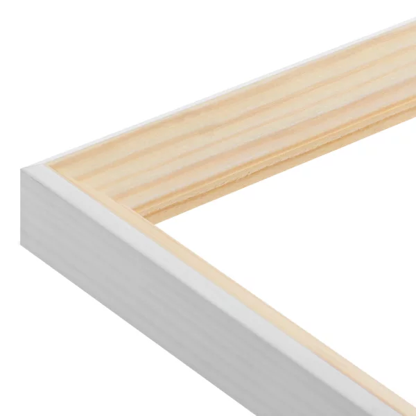 Holz Bilderrahmen Wadi 10x10 cm | Natur | Normalglas (2 mm)