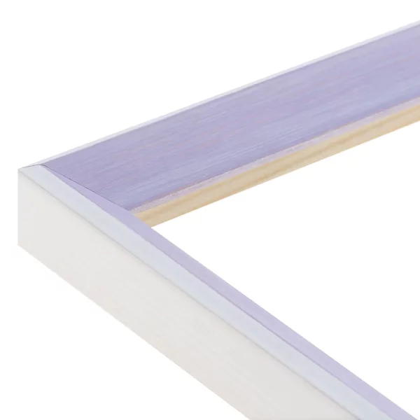 Holz Bilderrahmen Wadi 10x10 cm | Violett | Normalglas (2 mm)