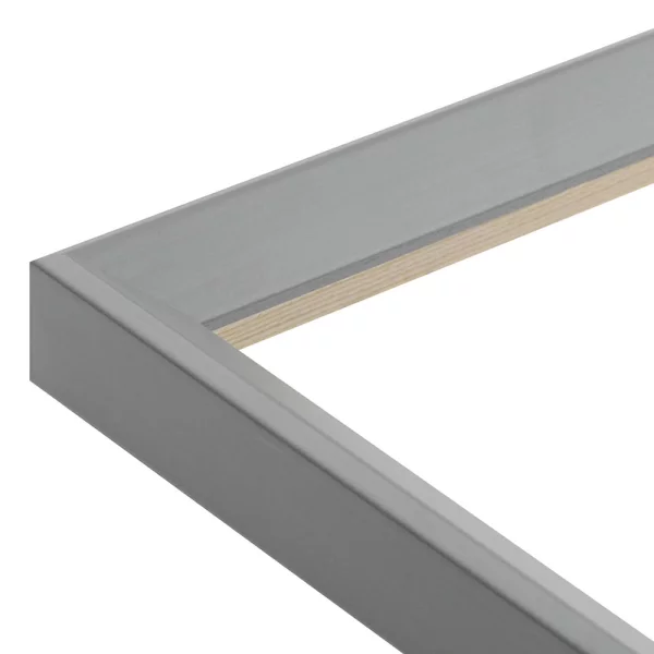 Miroir mural sur mesure Wadi gris clair | miroir (2 mm)