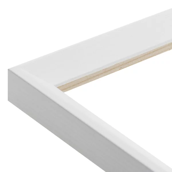 Miroir mural sur mesure Wadi blanc | miroir (2 mm)