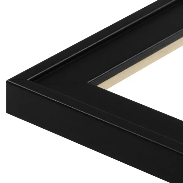 Miroir mural Salamat 10x10 cm | noir | miroir (2 mm)