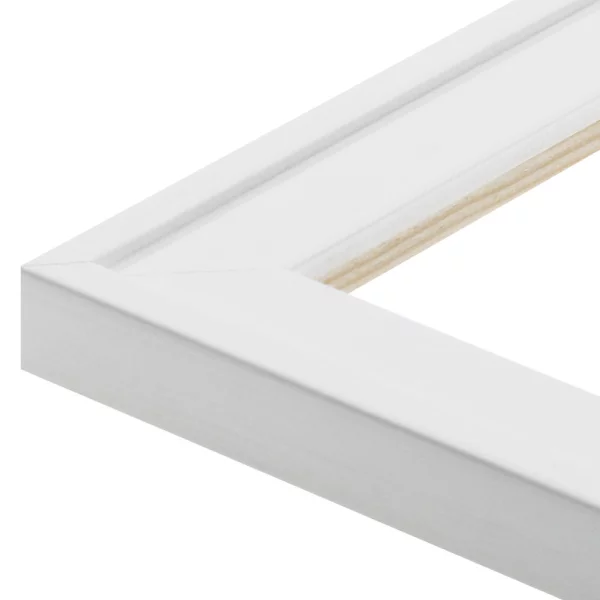 Miroir mural Salamat 10x10 cm | blanc | miroir (2 mm)