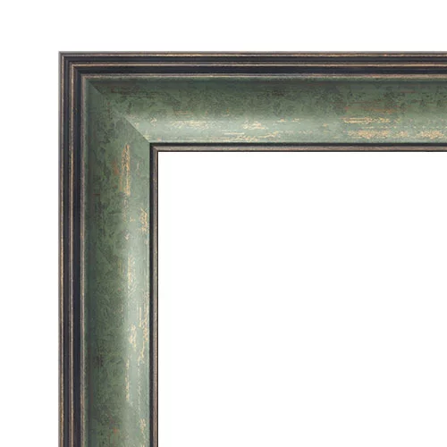 Miroir mural sur mesure Kinshasa vert | miroir (2 mm)