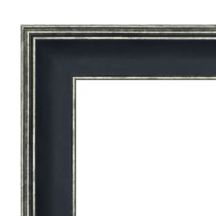 Miroir mural sur mesure Kinshasa noir | miroir (2 mm)