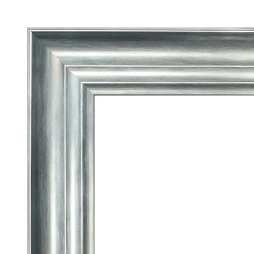 Miroir mural Johannesbourg 30x30 cm | argent | miroir (2 mm)