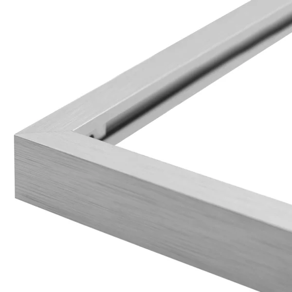 Alu Bilderrahmen Asmara 20x25 cm | Silber matt | Normalglas (2 mm)