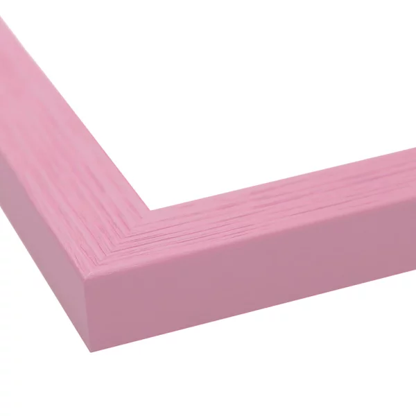 Holz Wandspiegel Boti 10x10 cm | Rosa | Spiegel (2 mm)