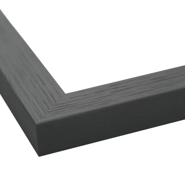 Holz Bilderrahmen Boti 10x10 cm | Grau | Normalglas (2 mm)