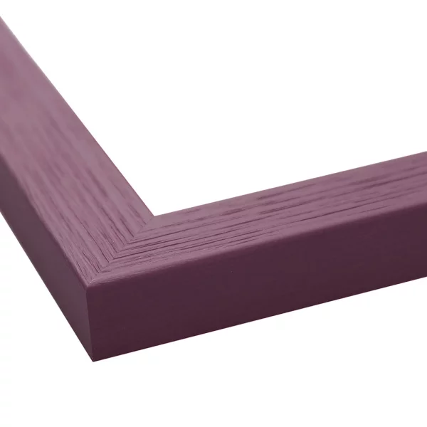 Holz Bilderrahmen Boti 42x59,4 cm (A2) | Violett | Normalglas (2 mm)