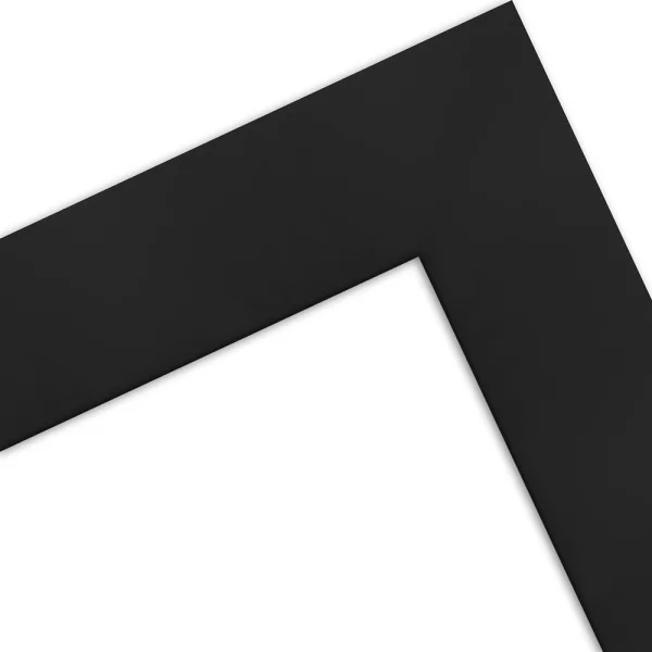 Miroir mural Maibo 10x10 cm | noir | miroir (2 mm)