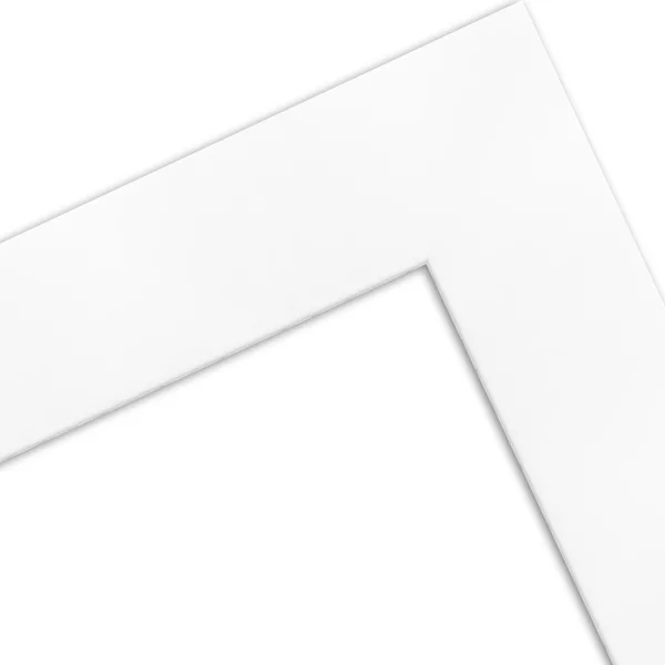 Cadre en bois Maibo sur mesure blanc | verre standard (2 mm)