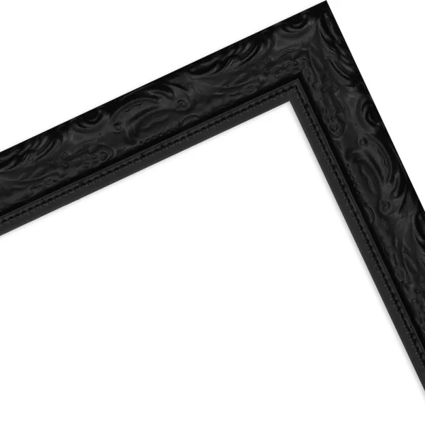 Wandspiegel Maputo 15x15 cm | Schwarz | Spiegel (2 mm)