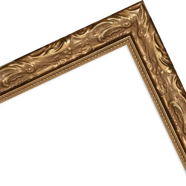 Wandspiegel Maputo nach mass Gold | Spiegel (2 mm)